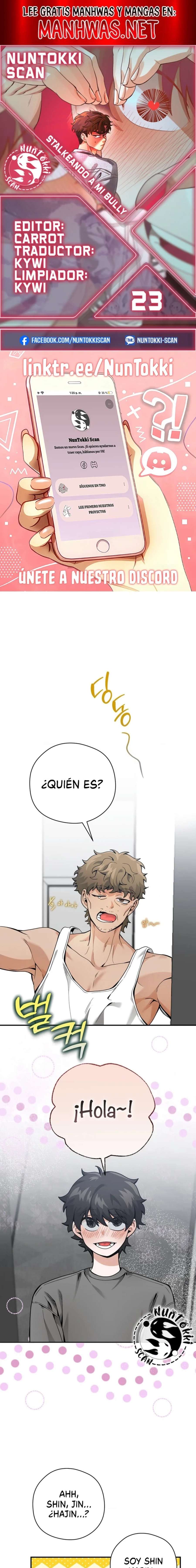 Stalkeando a mi bully Capítulo 23 - Page 1