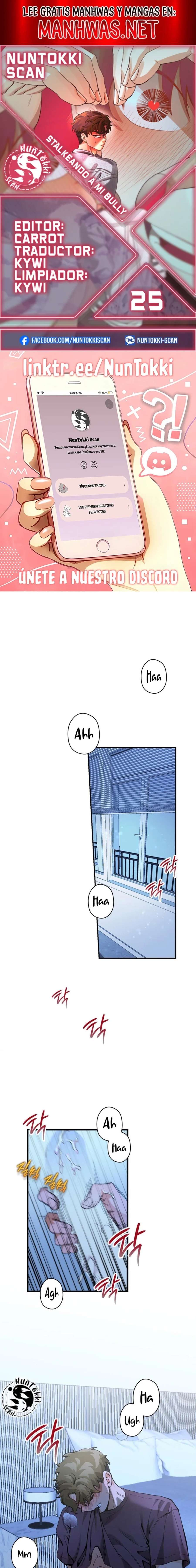 Stalkeando a mi bully Capítulo 25 - Page 1