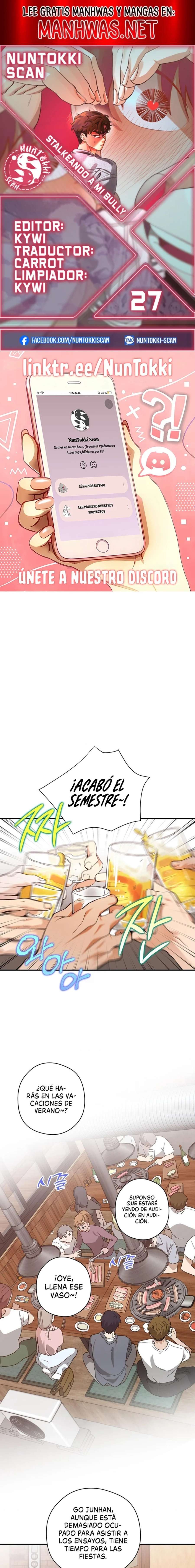 Stalkeando a mi bully Capítulo 27 - Page 1