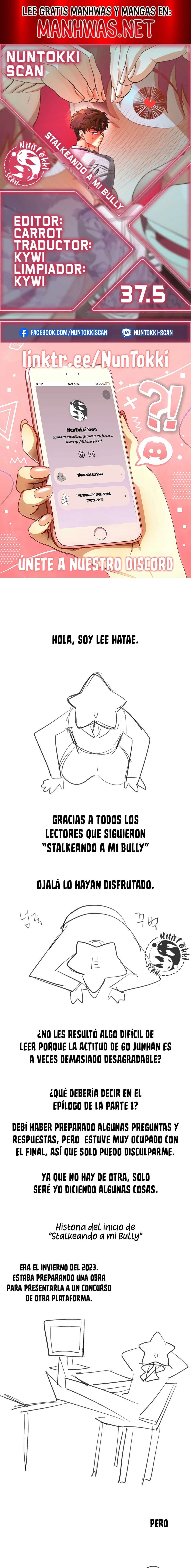 Stalkeando a mi bully Capítulo 37.5 - Page 1