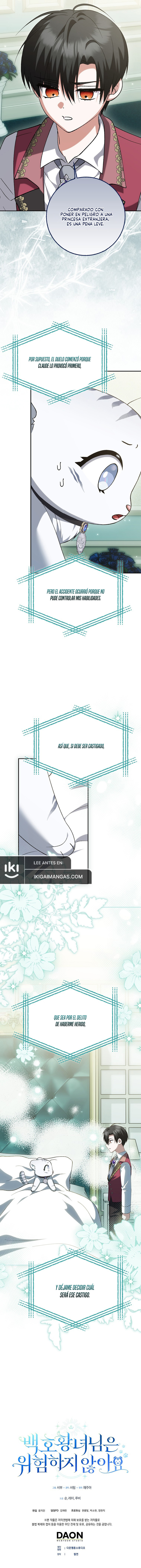 La Princesa Tigresa Blanca No Está En Peligro Capítulo 18 - Page 10