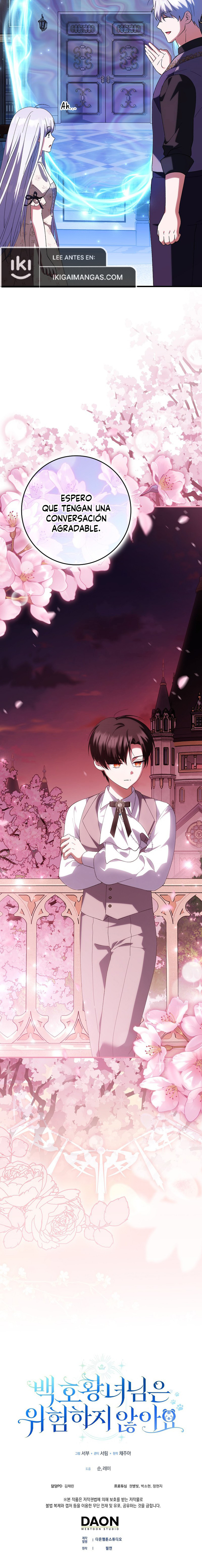 La Princesa Tigresa Blanca No Está En Peligro Capítulo 21 - Page 13