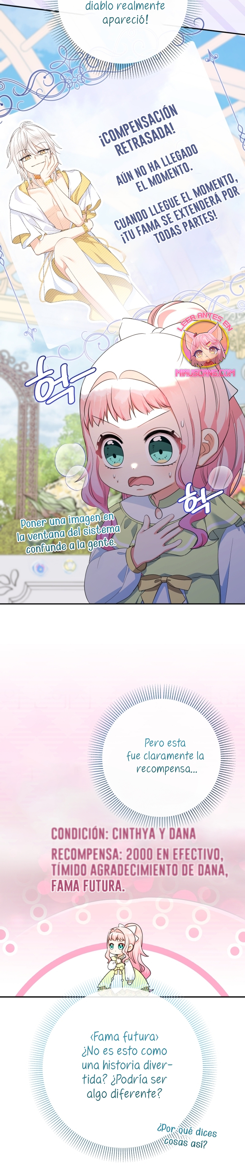 Soy una bebé con dinero en una novela de fantasía romántica Capítulo 79 - Page 4