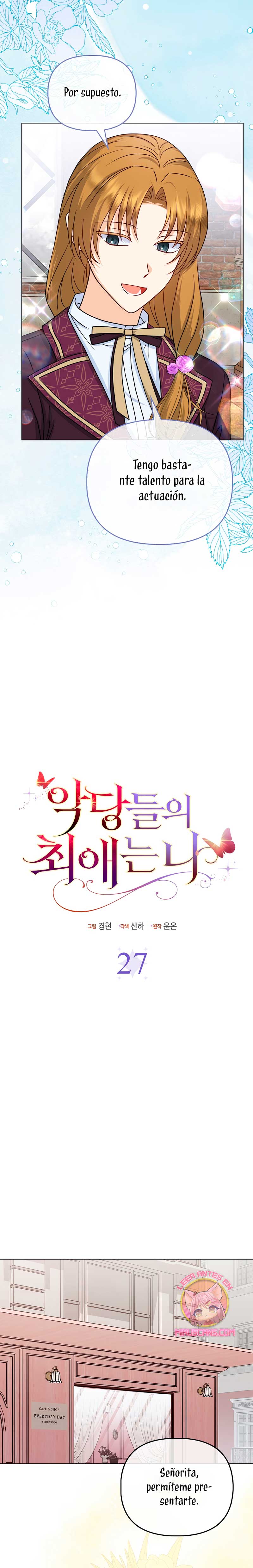 La favorita de los villanos soy yo Capítulo 27 - Page 8