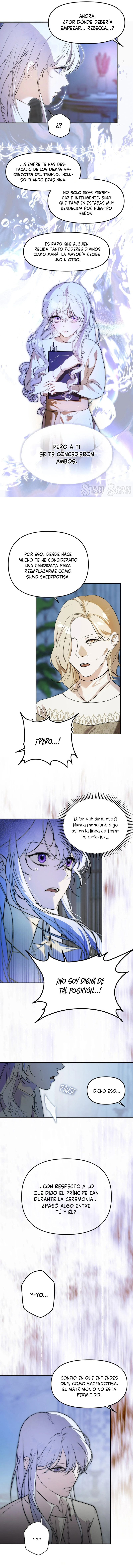 Yo, la sacerdotisa villana, no pido redención Capítulo 6 - Page 6