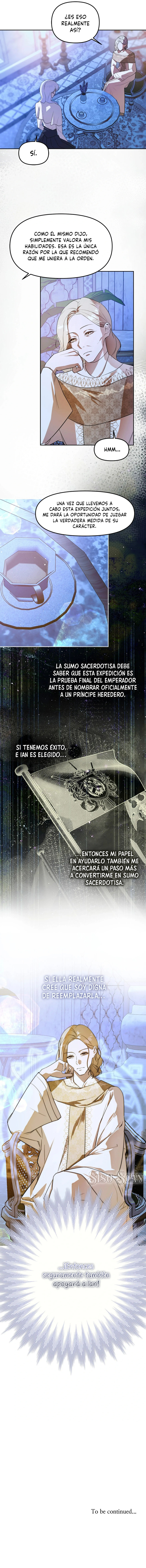 Yo, la sacerdotisa villana, no pido redención Capítulo 6 - Page 8