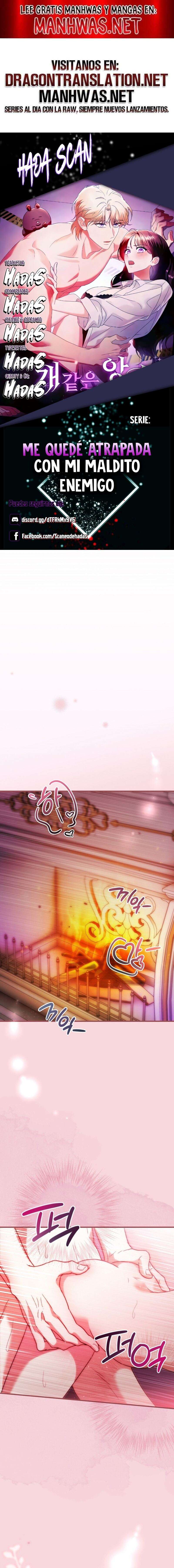 Me quedé atrapada con mi maldito enemigo Capítulo 1 - Page 1