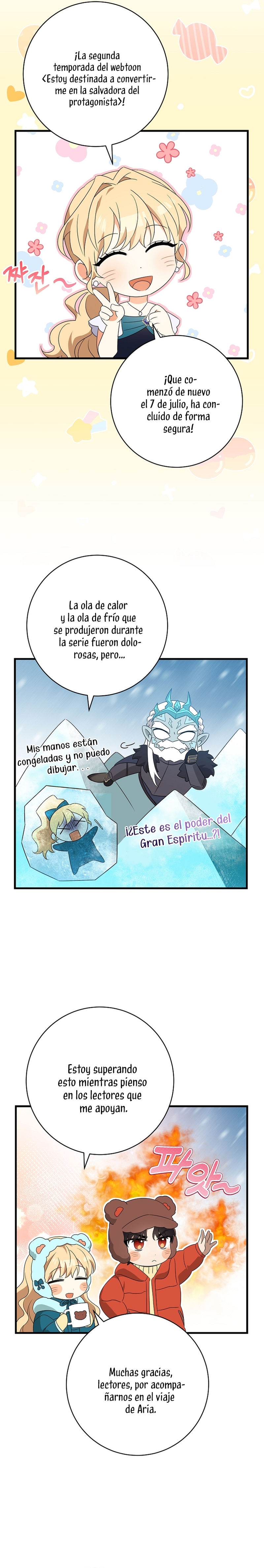 Estoy destinada a convertirme en la salvadora del protagonista Capítulo 103.5 - Page 4