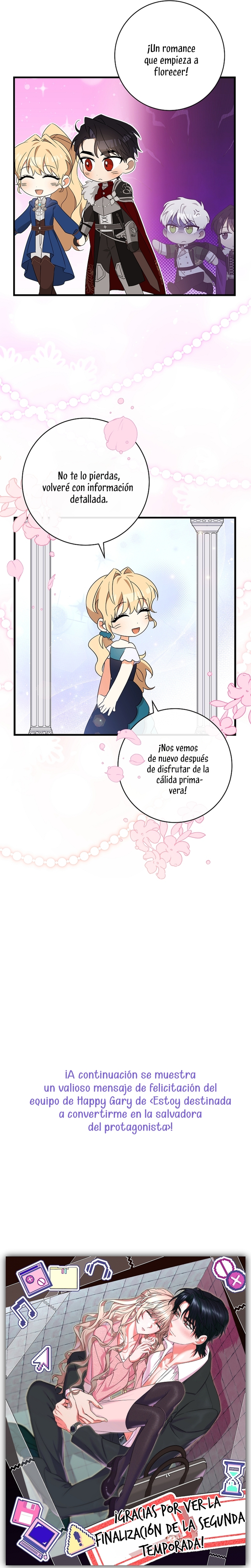 Estoy destinada a convertirme en la salvadora del protagonista Capítulo 103.5 - Page 8