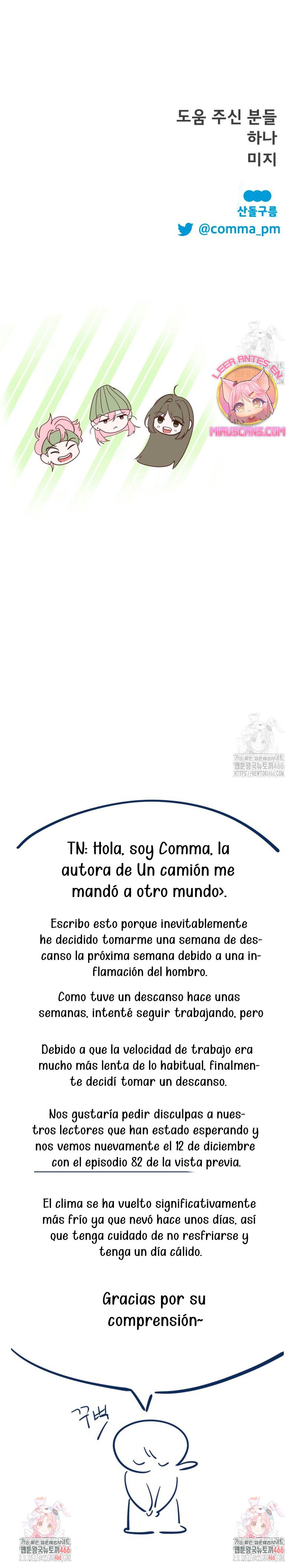 Un camión me mandó a otro mundo Capítulo 81 - Page 31