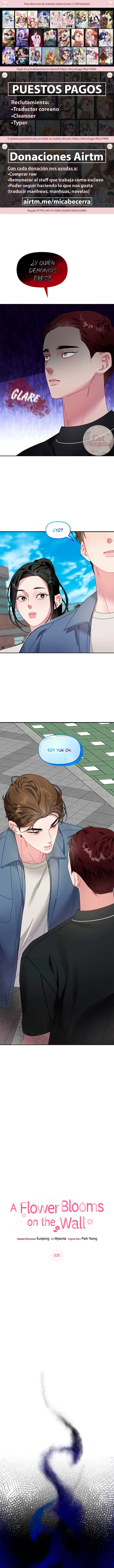 La flor que floreció en la pared Capítulo 28 - Page 1