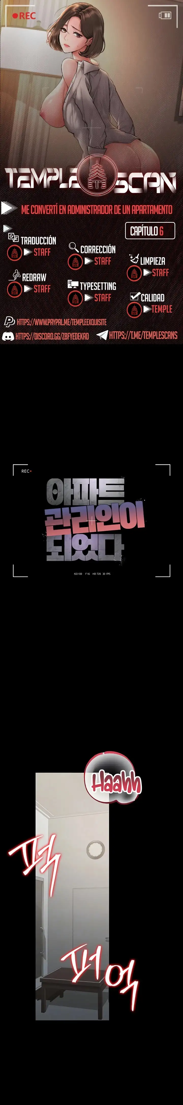 Privilegios del administrador del edificio Capítulo 6 - Page 1