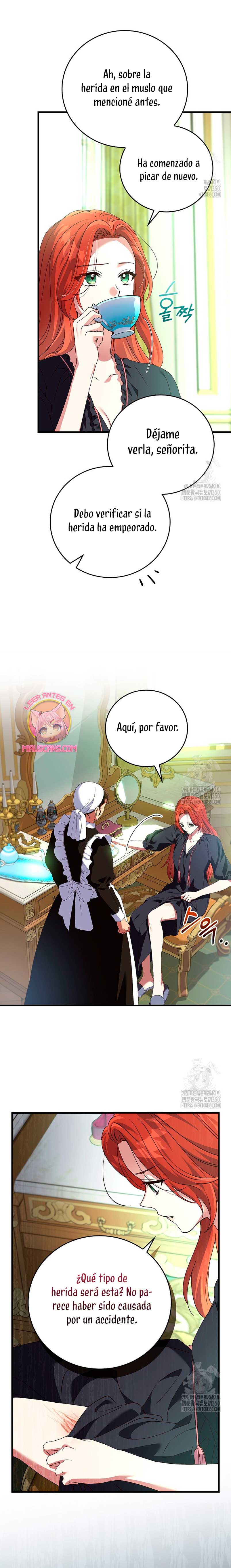 Como es algo que desconozco, ¿deberíamos separarnos, su majestad? Capítulo 18 - Page 21