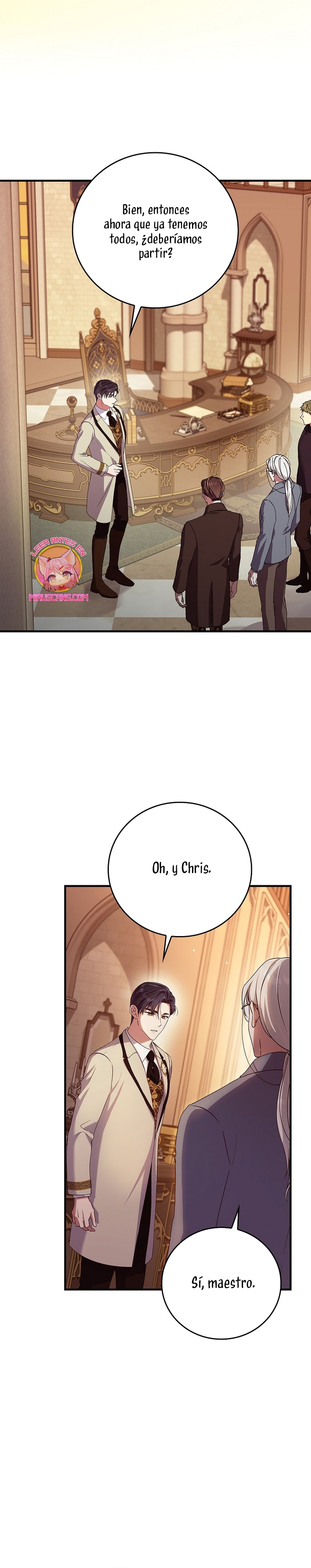 Como es algo que desconozco, ¿deberíamos separarnos, su majestad? Capítulo 24 - Page 8