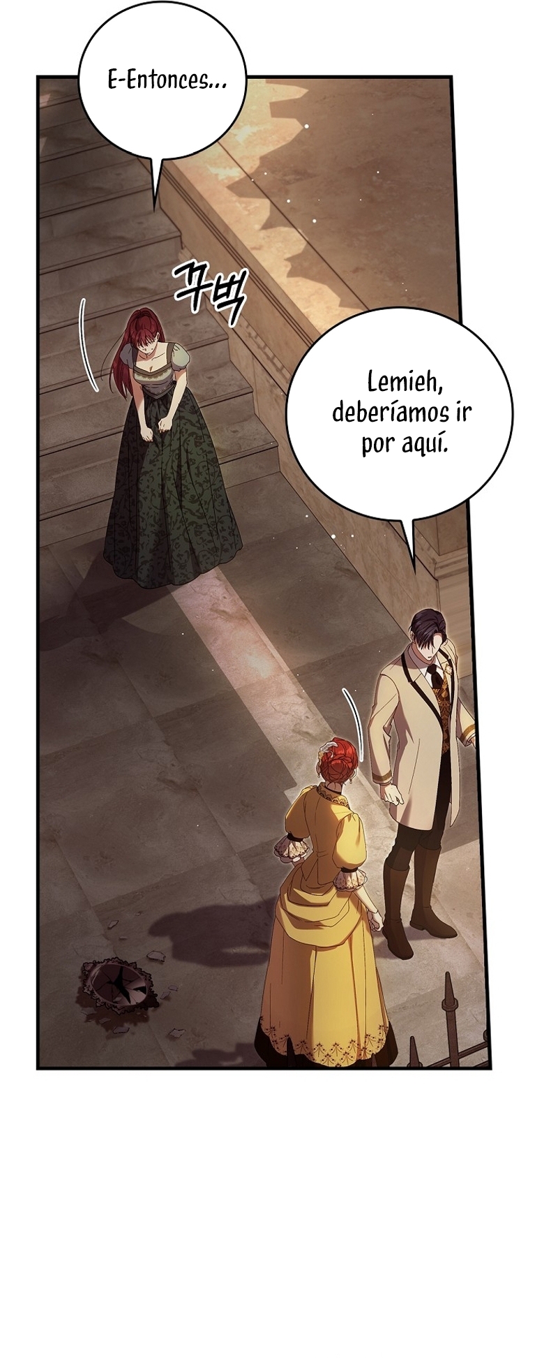 Como es algo que desconozco, ¿deberíamos separarnos, su majestad? Capítulo 25 - Page 32