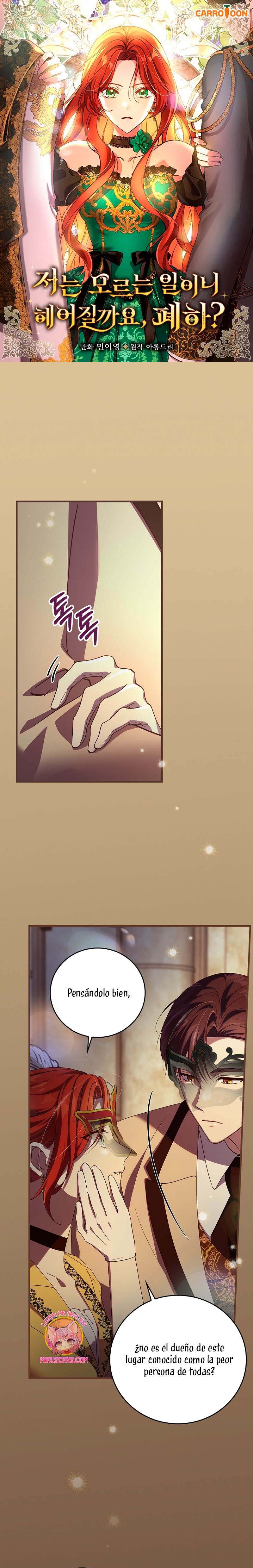 Como es algo que desconozco, ¿deberíamos separarnos, su majestad? Capítulo 26 - Page 2