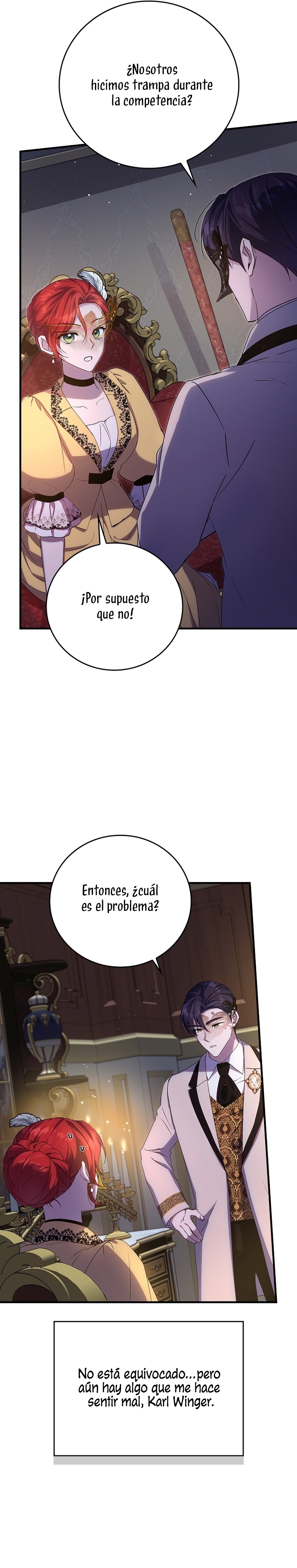 Como es algo que desconozco, ¿deberíamos separarnos, su majestad? Capítulo 27 - Page 25