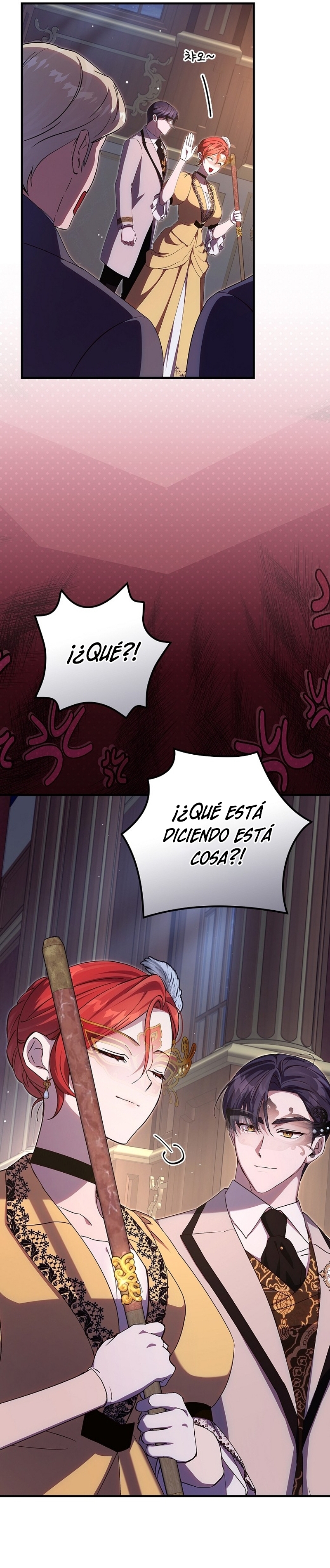 Como es algo que desconozco, ¿deberíamos separarnos, su majestad? Capítulo 28 - Page 27