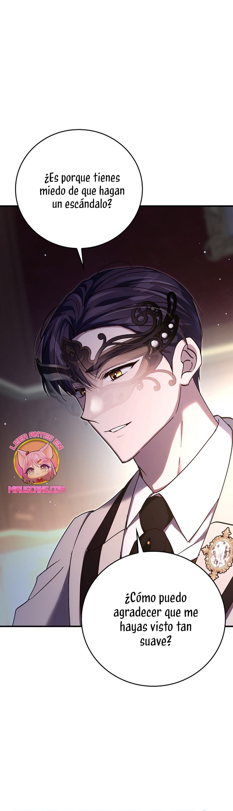 Como es algo que desconozco, ¿deberíamos separarnos, su majestad? Capítulo 28 - Page 3