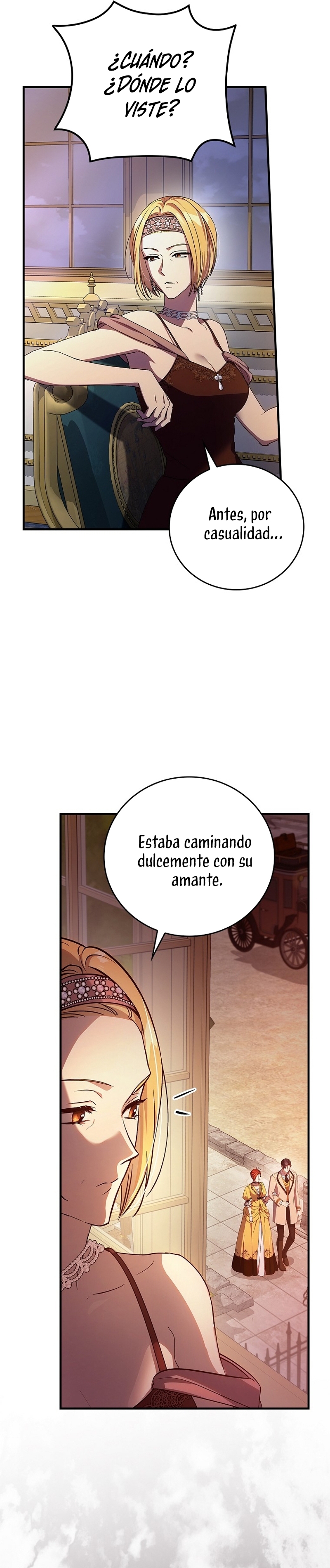 Como es algo que desconozco, ¿deberíamos separarnos, su majestad? Capítulo 28 - Page 39