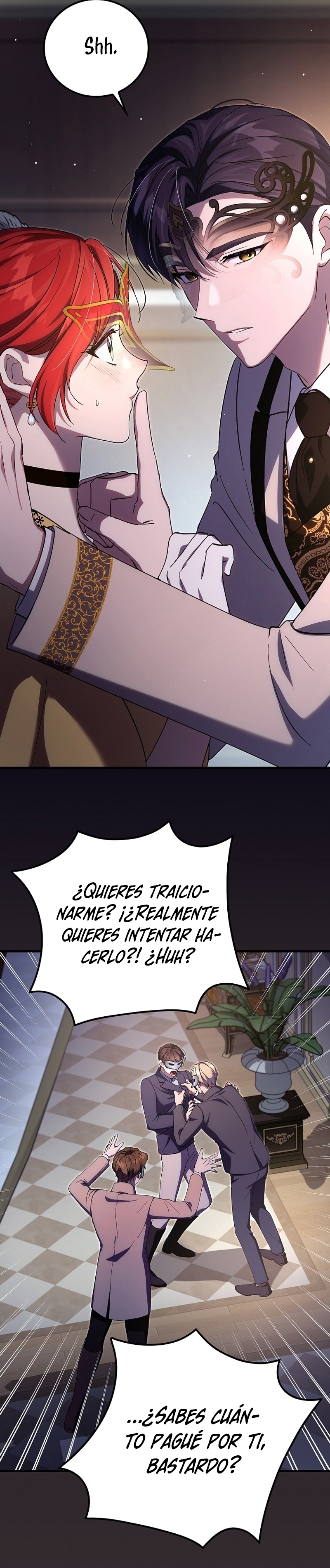 Como es algo que desconozco, ¿deberíamos separarnos, su majestad? Capítulo 28 - Page 7