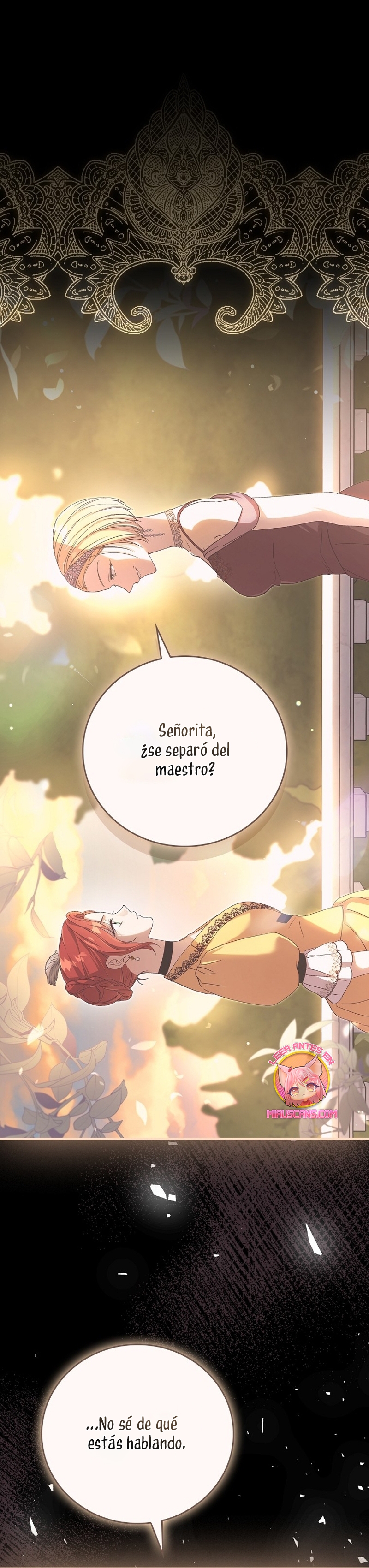 Como es algo que desconozco, ¿deberíamos separarnos, su majestad? Capítulo 29 - Page 15
