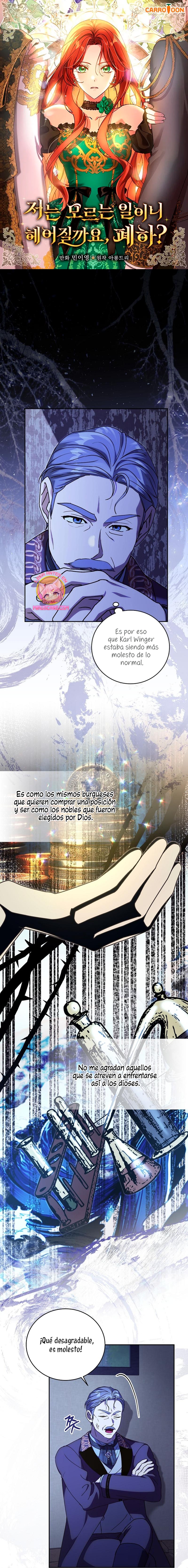 Como es algo que desconozco, ¿deberíamos separarnos, su majestad? Capítulo 30 - Page 2