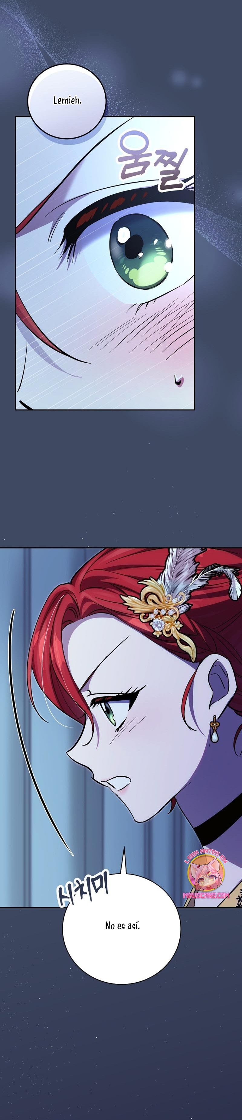 Como es algo que desconozco, ¿deberíamos separarnos, su majestad? Capítulo 30 - Page 22