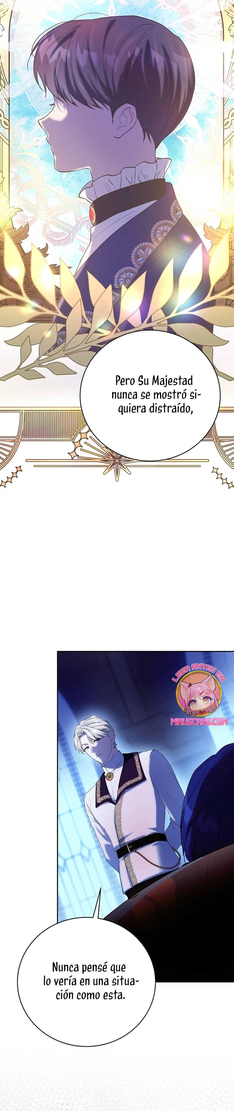 Como es algo que desconozco, ¿deberíamos separarnos, su majestad? Capítulo 33 - Page 32