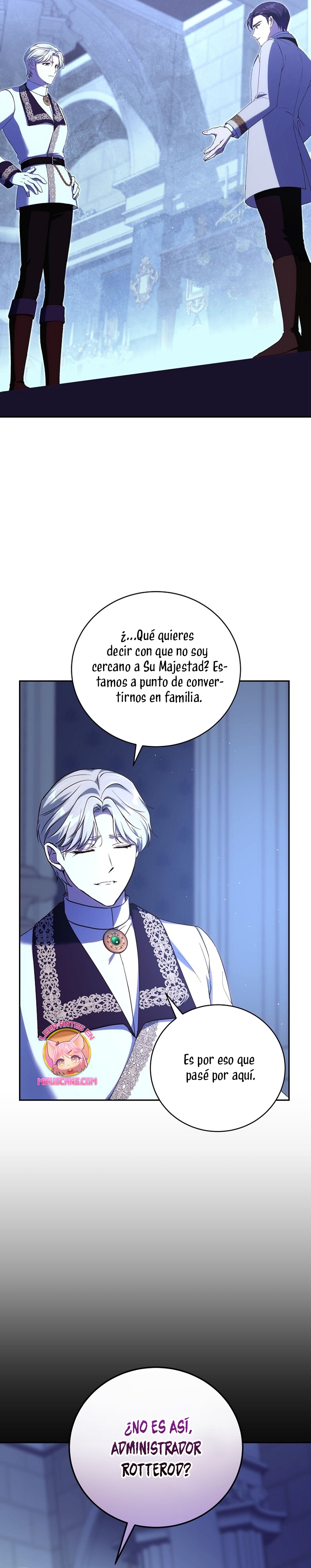 Como es algo que desconozco, ¿deberíamos separarnos, su majestad? Capítulo 35 - Page 14