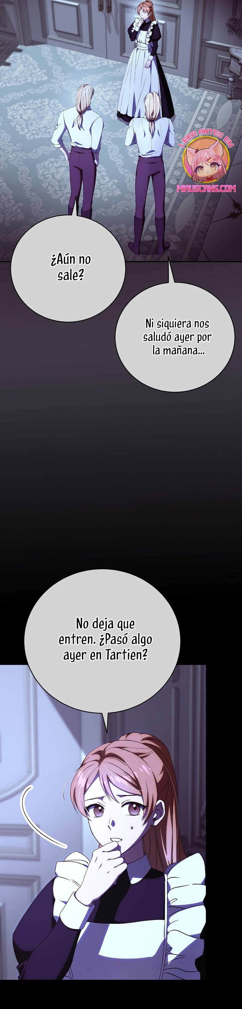 Como es algo que desconozco, ¿deberíamos separarnos, su majestad? Capítulo 38 - Page 12