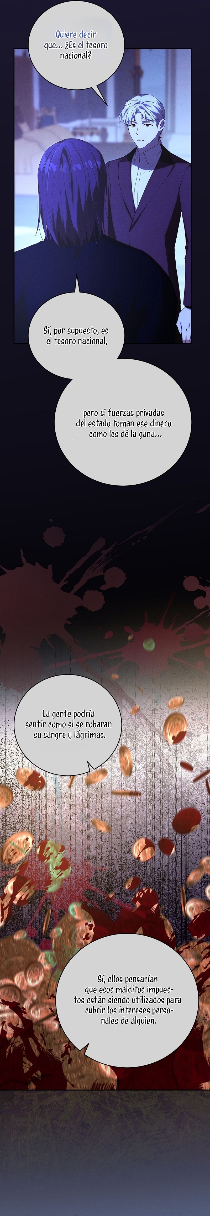 Como es algo que desconozco, ¿deberíamos separarnos, su majestad? Capítulo 39 - Page 13