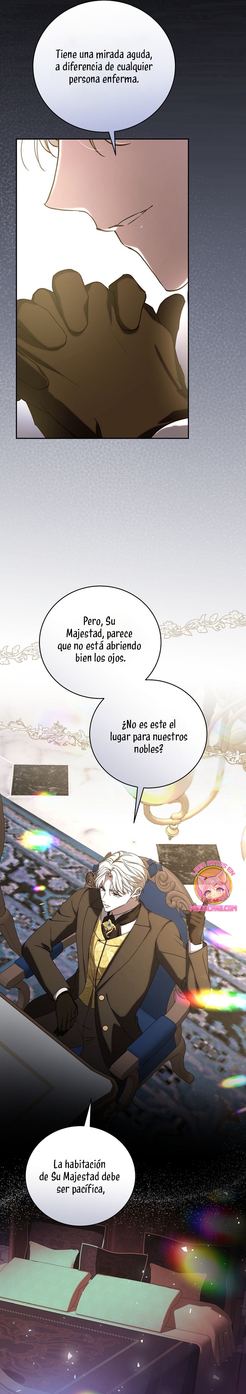 Como es algo que desconozco, ¿deberíamos separarnos, su majestad? Capítulo 39 - Page 8