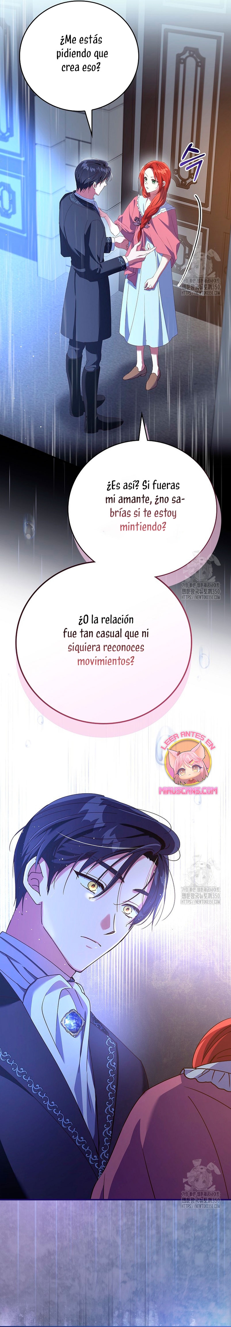 Como es algo que desconozco, ¿deberíamos separarnos, su majestad? Capítulo 4 - Page 20