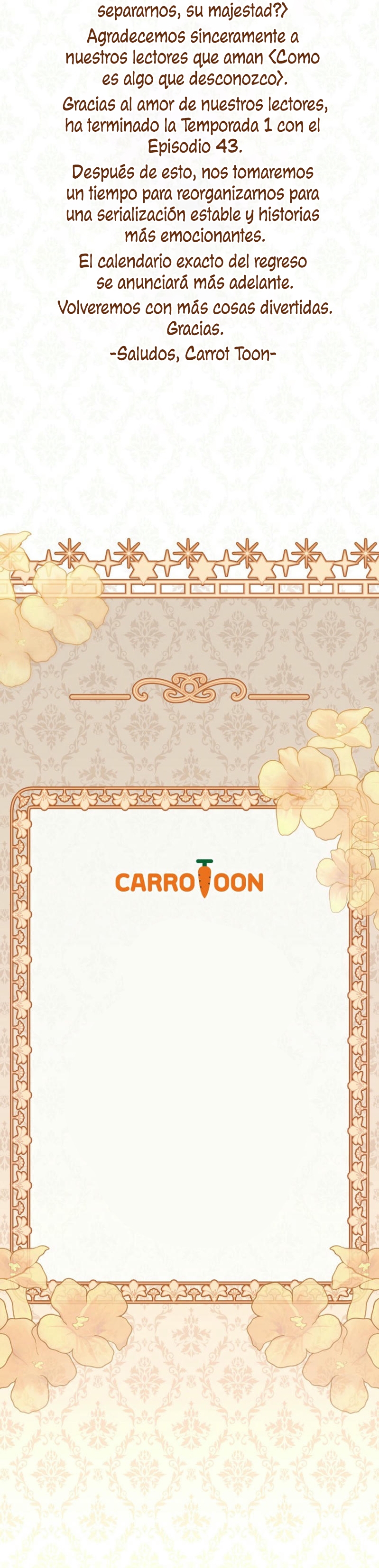 Como es algo que desconozco, ¿deberíamos separarnos, su majestad? Capítulo 43 - Page 33