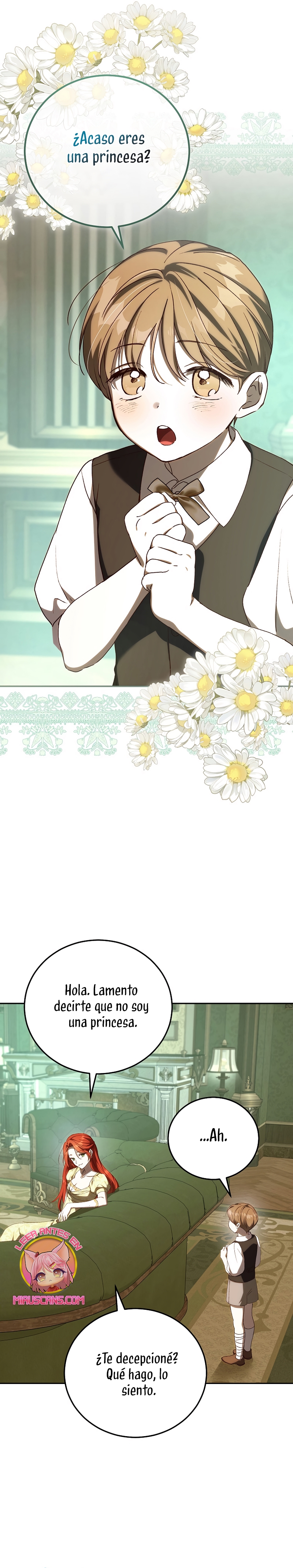 Como es algo que desconozco, ¿deberíamos separarnos, su majestad? Capítulo 48 - Page 19