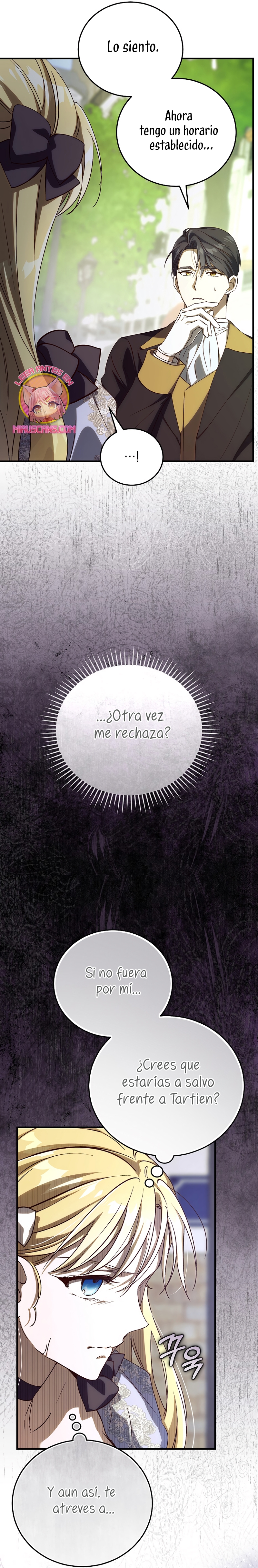 Como es algo que desconozco, ¿deberíamos separarnos, su majestad? Capítulo 49 - Page 22