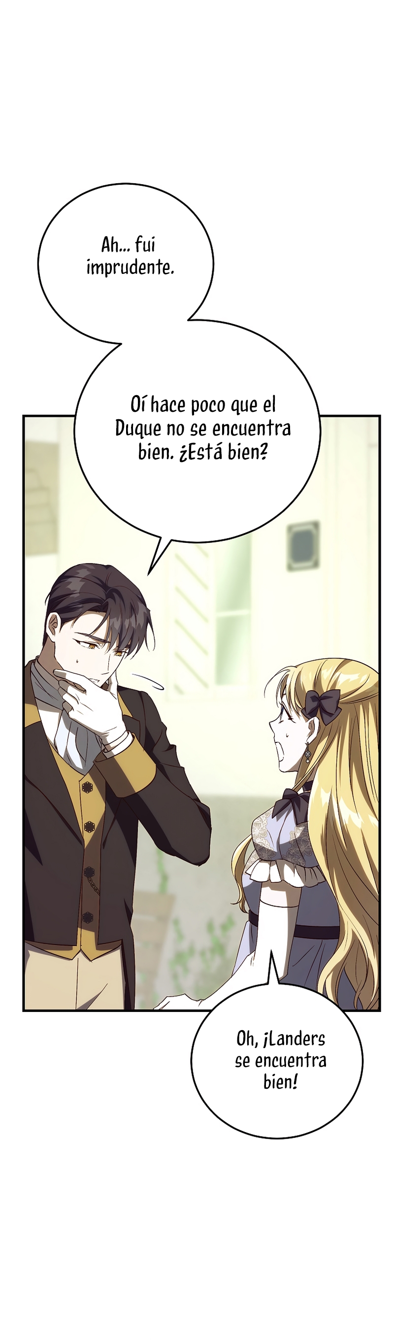Como es algo que desconozco, ¿deberíamos separarnos, su majestad? Capítulo 49 - Page 24