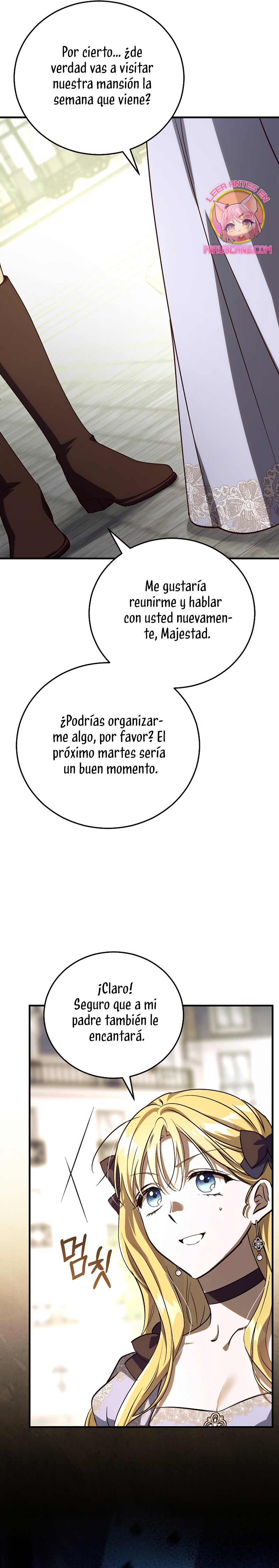 Como es algo que desconozco, ¿deberíamos separarnos, su majestad? Capítulo 49 - Page 25