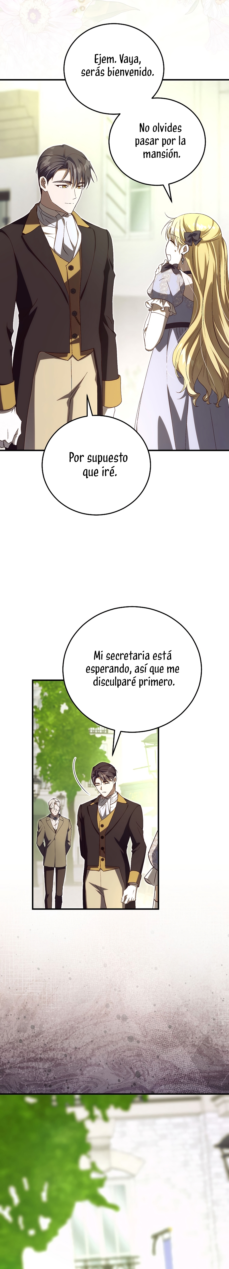 Como es algo que desconozco, ¿deberíamos separarnos, su majestad? Capítulo 49 - Page 27