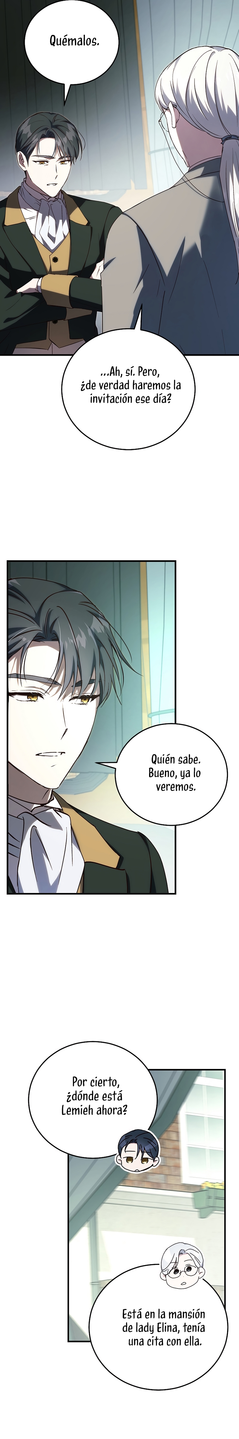 Como es algo que desconozco, ¿deberíamos separarnos, su majestad? Capítulo 49 - Page 30