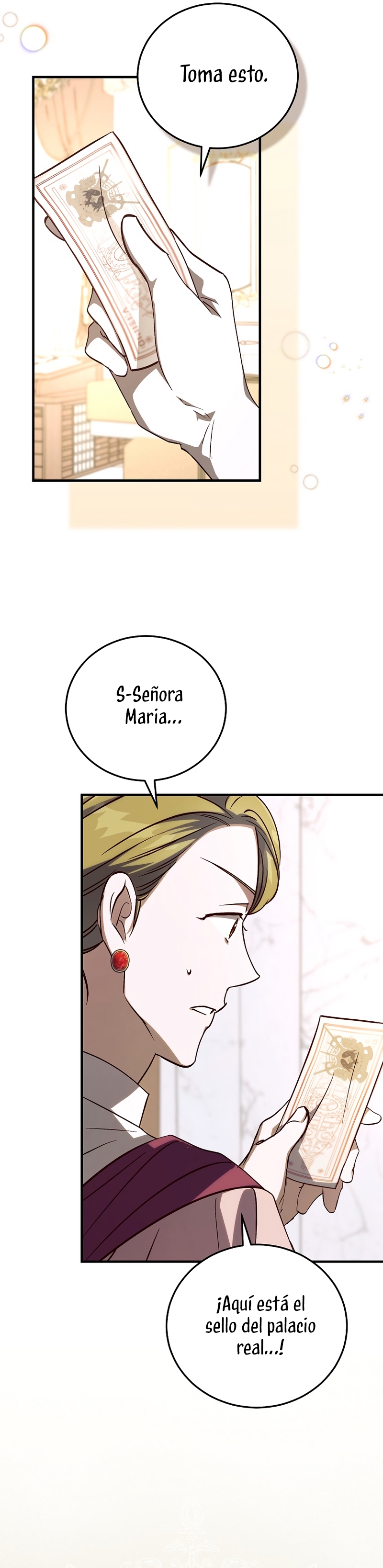 Como es algo que desconozco, ¿deberíamos separarnos, su majestad? Capítulo 49 - Page 8