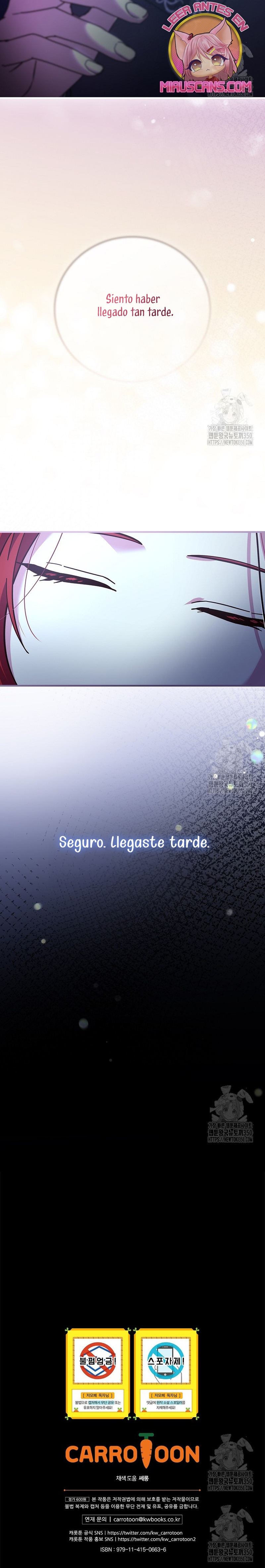 Como es algo que desconozco, ¿deberíamos separarnos, su majestad? Capítulo 5 - Page 35