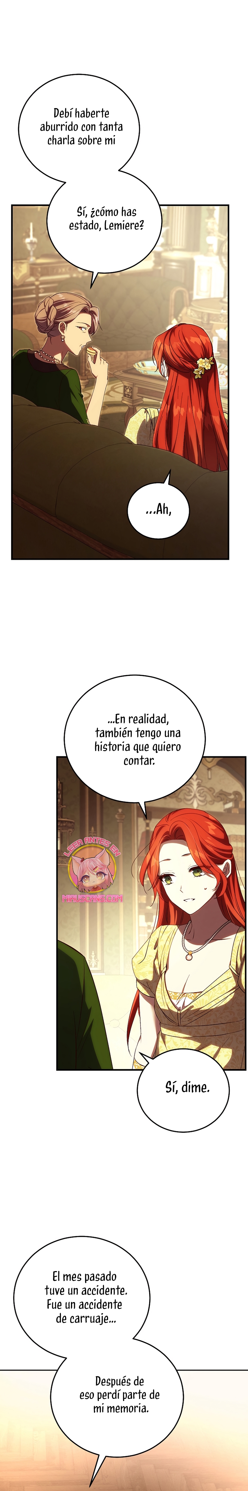 Como es algo que desconozco, ¿deberíamos separarnos, su majestad? Capítulo 50 - Page 23