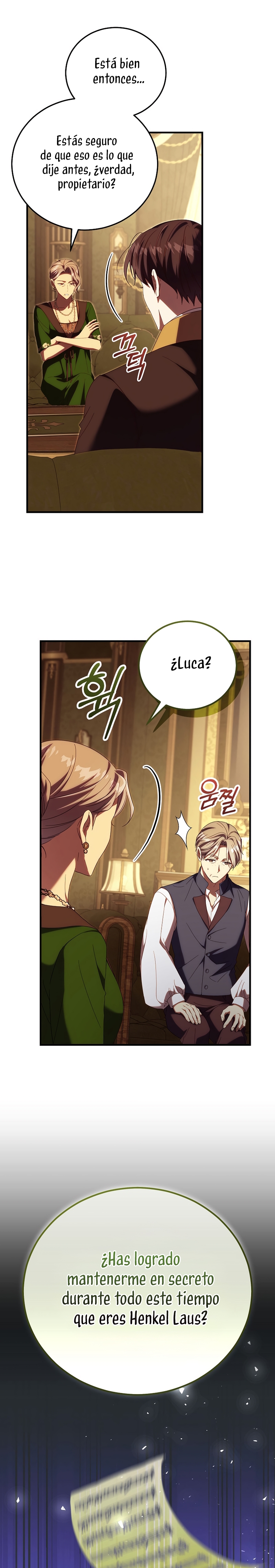 Como es algo que desconozco, ¿deberíamos separarnos, su majestad? Capítulo 51 - Page 22