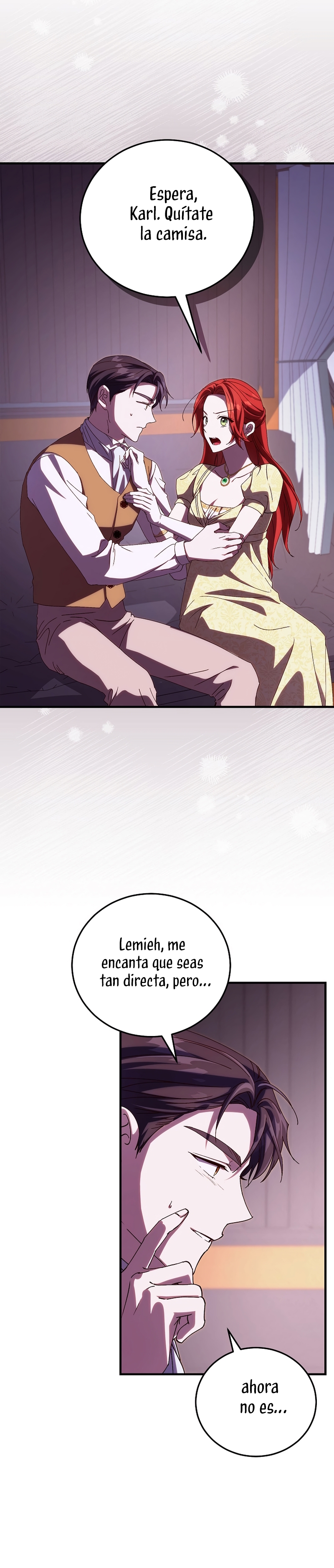 Como es algo que desconozco, ¿deberíamos separarnos, su majestad? Capítulo 52 - Page 24
