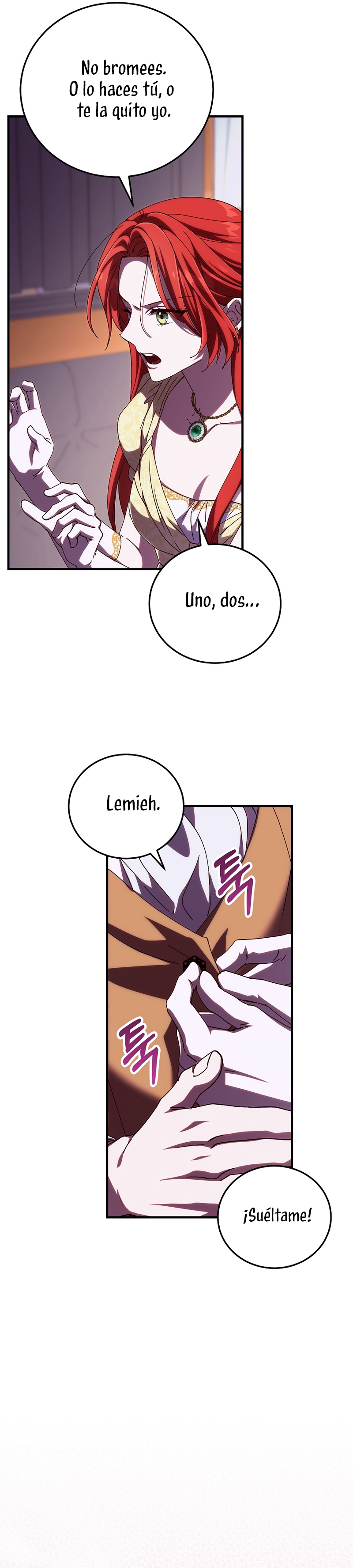 Como es algo que desconozco, ¿deberíamos separarnos, su majestad? Capítulo 52 - Page 25