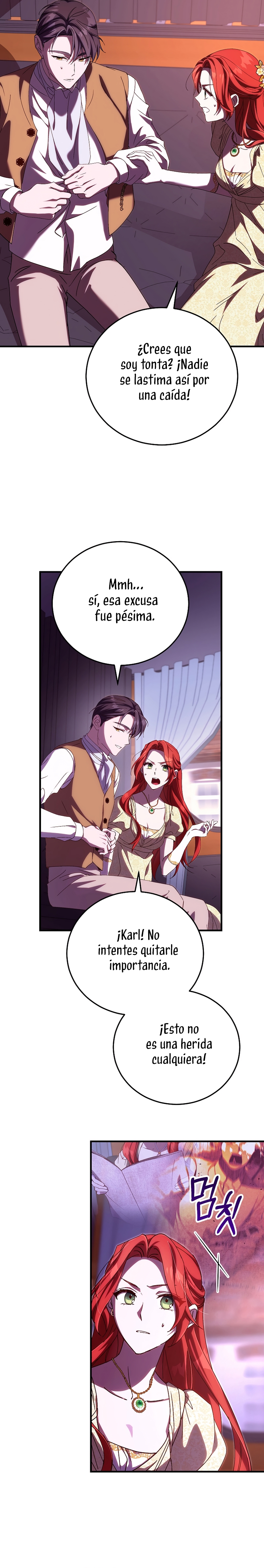 Como es algo que desconozco, ¿deberíamos separarnos, su majestad? Capítulo 52 - Page 27
