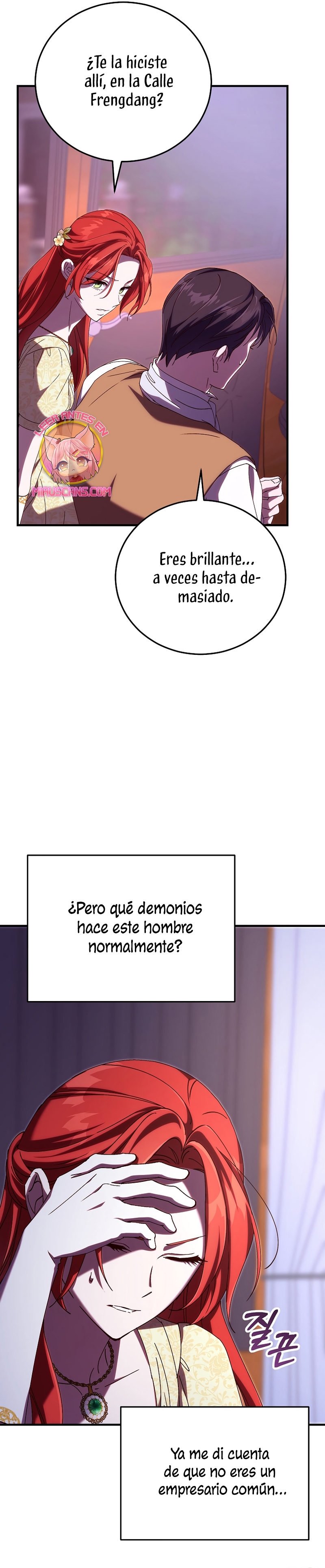 Como es algo que desconozco, ¿deberíamos separarnos, su majestad? Capítulo 52 - Page 28