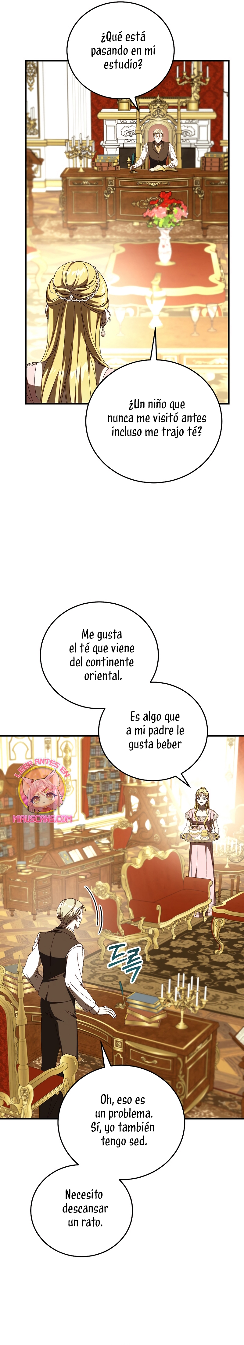 Como es algo que desconozco, ¿deberíamos separarnos, su majestad? Capítulo 54 - Page 14